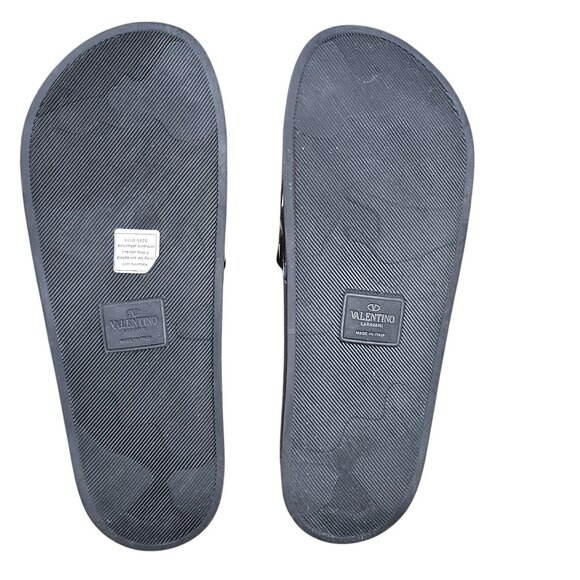 Valentino Garavani Camo Star Print Rubber Slides, EU 46 US 13 UK 12 - Picture 7 of 7